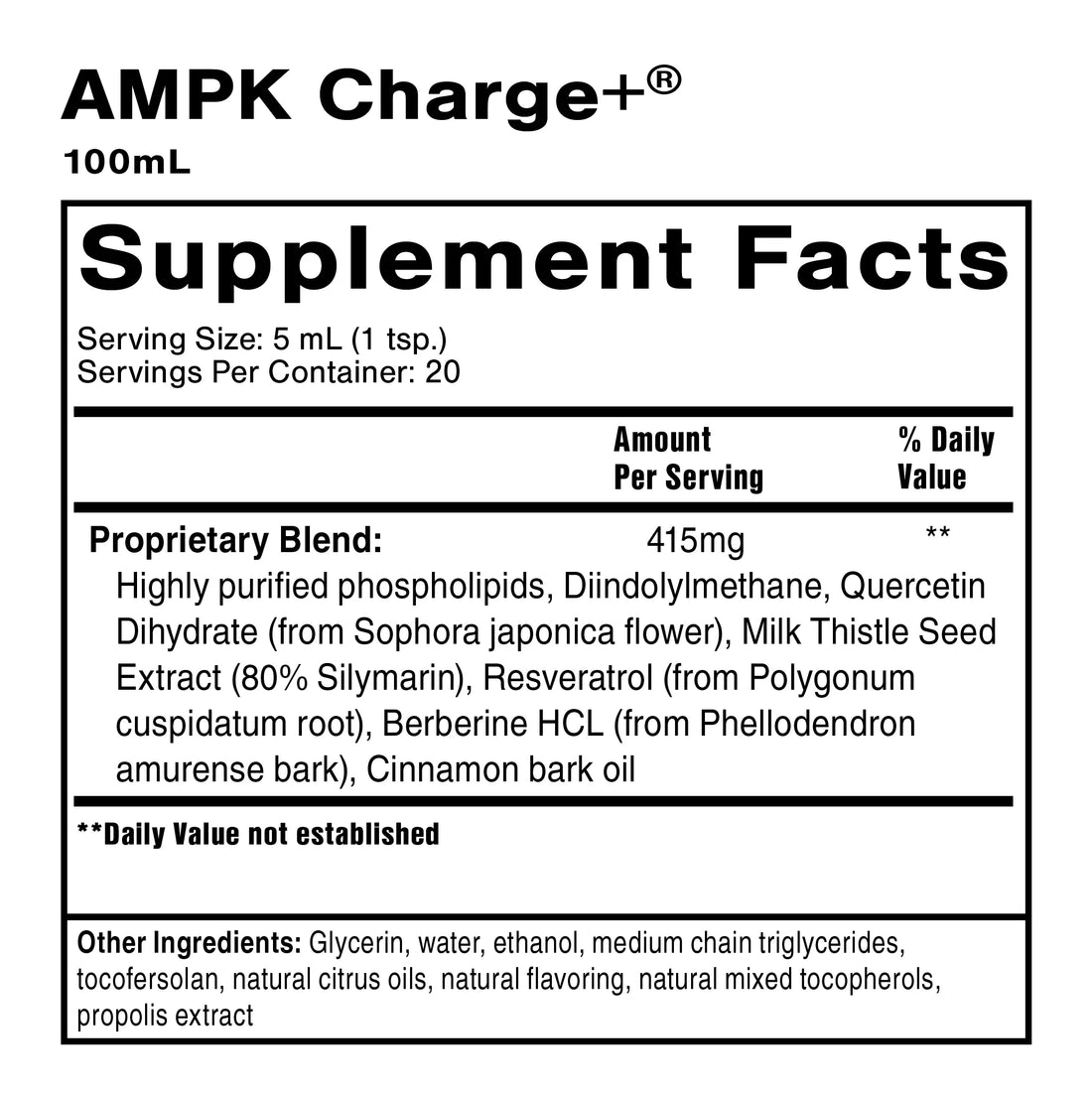 AMPK Charge+® 100ml