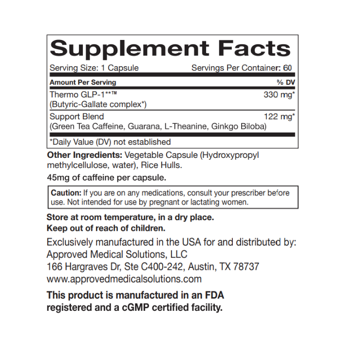 GLP-1 Thermo Capsules